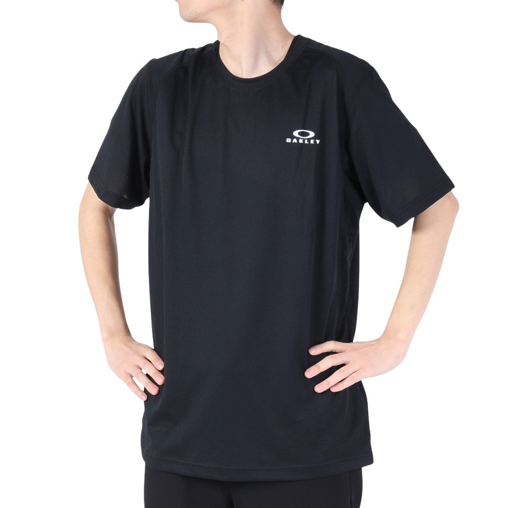 オークリー（OAKLEY）（メンズ）吸汗 ストレッチ 半袖Tシャツ ENHANCE メッシュ RC Tシャツ FOA404279