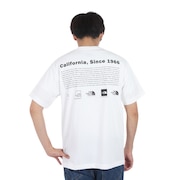 (メンズ)速乾 ソフト 半袖Tシャツ ヒストリカル ロゴTシャツ NT32407 W