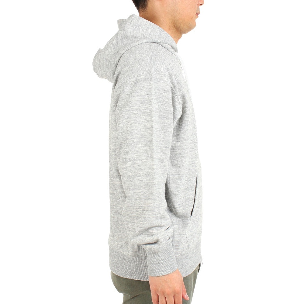 ザ・ノース・フェイス（THE NORTH FACE）（メンズ、レディース）トレーナー スウェット スクエアロゴフルジップ NT12335 Z グレー 
