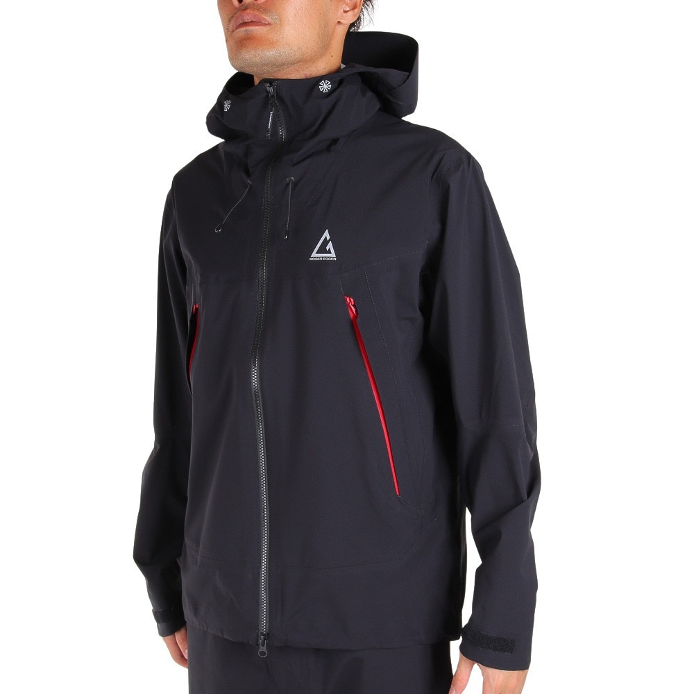 ロジャーエーガー（ROGEREGGER）（メンズ）ストレッチ レインジャケット CLIMAセンサー RE2STN561028BLK ブラック