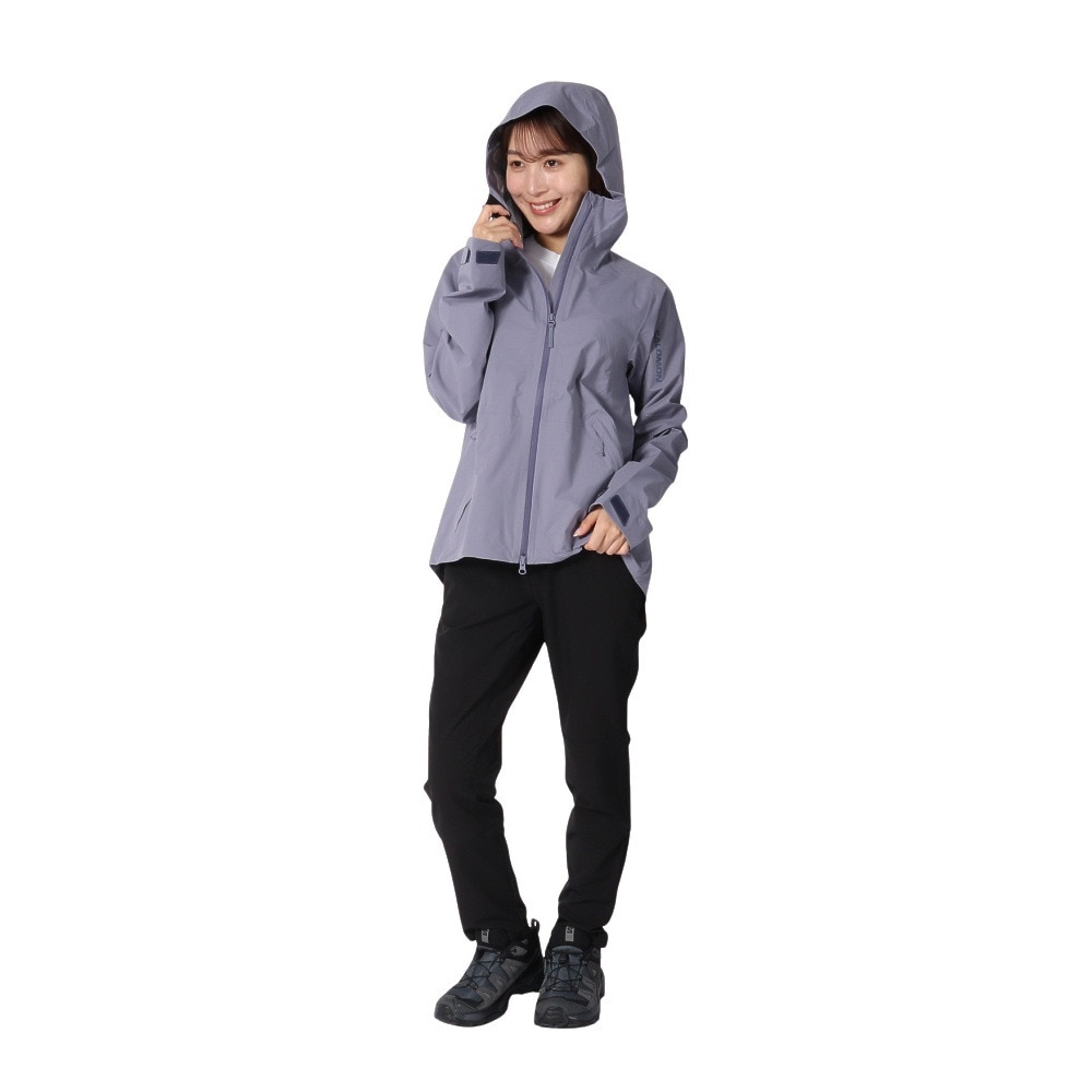 サロモン（SALOMON）（レディース）レインジャケット 雨具 防水 OUTERPATH 2.5L シェルジャケット LC2468300