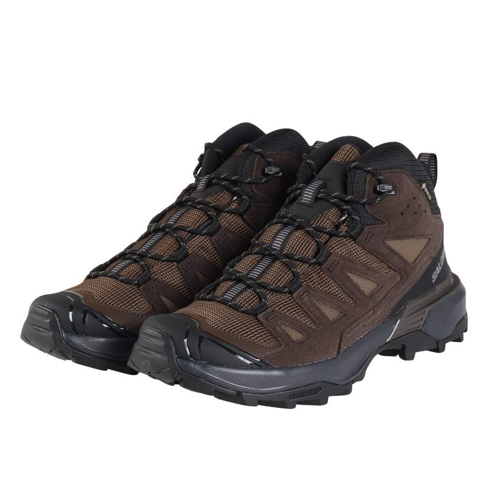 サロモン（SALOMON）（メンズ）トレッキングシューズ ハイカット 登山靴 X ULTRA 360 LEATHER MID GORE-TEX L47570900