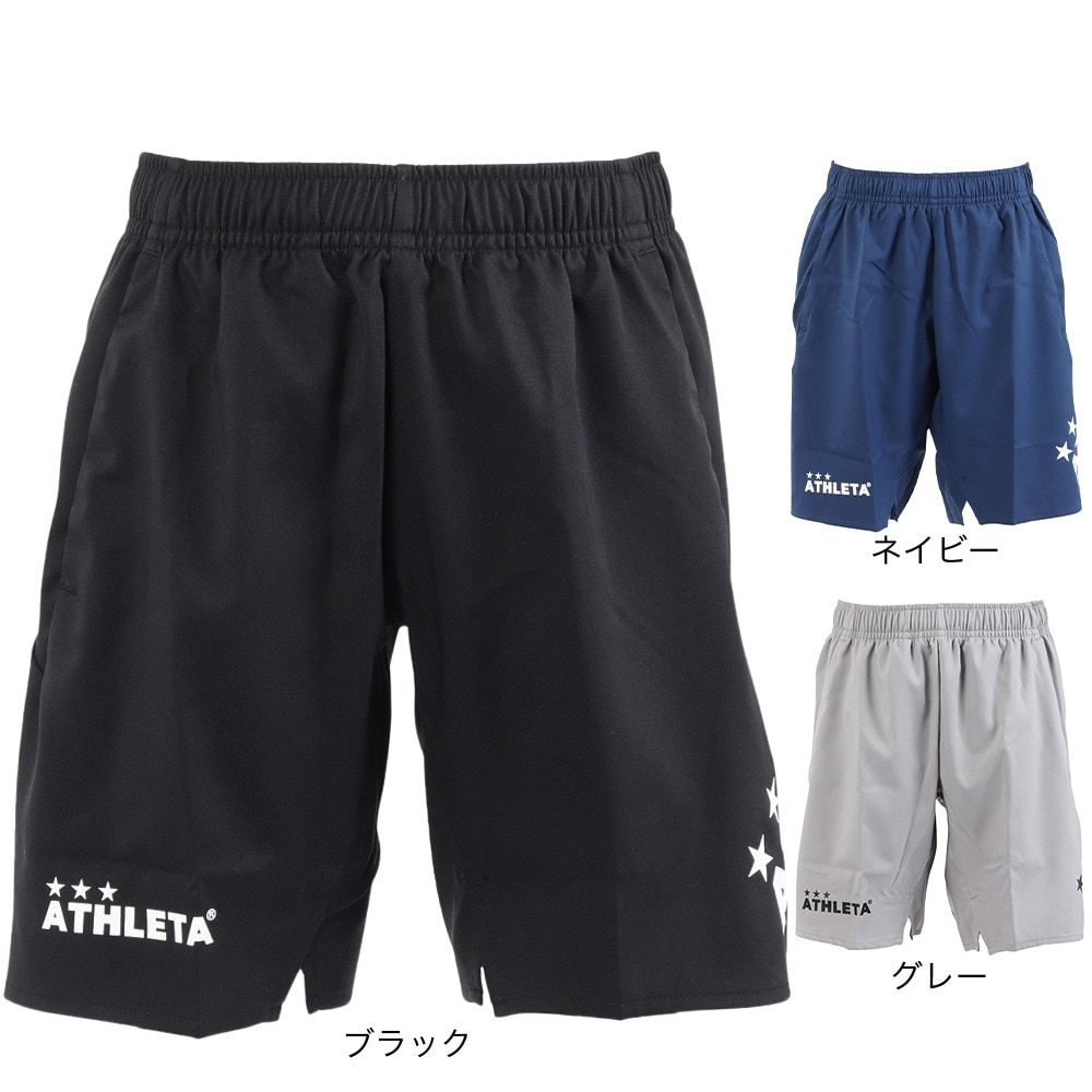 アスレタ（ATHLETA）（キッズ）サッカー フットサルウェア ジュニア ポケット付きプラクティスパンツ 18018J NVY 速乾