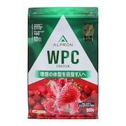 (メンズ、レディース)プロテイン WPCプロテイン フレッシュストロベリー風味 900g ALPRON WPC ホエイプロテイン アミノ酸 たんぱく質